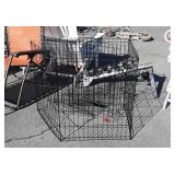 Folding Wire Pet Pen, 30" tall, Eight panels 24"