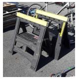 Set of poly Saw Horses, seller code N5