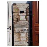 Early Barn Shed Door, 10 horizontal wood made,