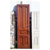 Early House  paneled Entrance Door, solid wood,