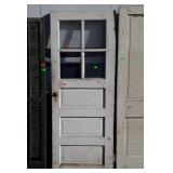 Early Farm House entrance Door, solid wood, 4