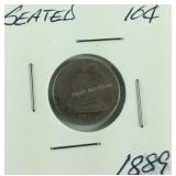 1889 seated liberty Dime
