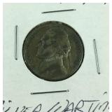 1945 P Silver wartime Nickel