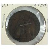 1938 British large Penny