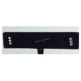 Sterling silver stud earrings