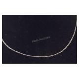 Silver Chain, 1 grams  Sterling Silver, size 18"