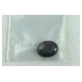 Loose Black Star Sapphire - Approx 9 mm x 7 mm