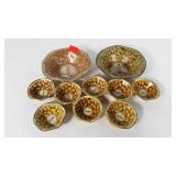 Advertising, Mr. Peanut tin bowls, condition as