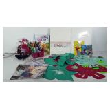 Crafting supplies, includes Canvases, coloring