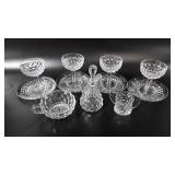 Fostoria Glass, four champagne / tall sherbets,