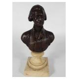 George Washington bust by Aiva Studios, 9" tall,