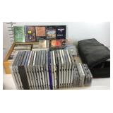 music group with cds and cassettes, mostly rock