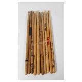 Drumstick collection, many are signed, condition