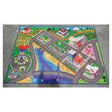 Paw Patrol play rug, has some stains on the back,