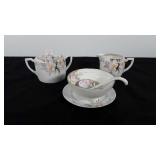 Nippon chinaware, hand painted, includes cream,