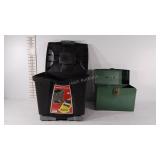 Portable file boxes, 1 does have some dents