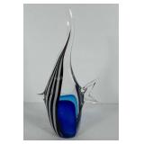 Glass art fish, 13"