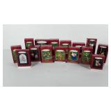 Holiday decor, fifteen Hallmark keepsake