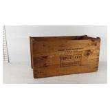 Beech-Nut Chewing Gum shipping crate, 24" × 12" ×