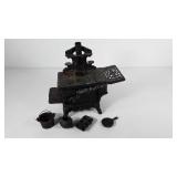 Cast iron Crescent stove,  nearly complete, only