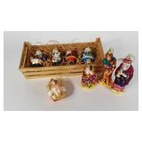 Glass Christmas ornaments