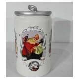 Advertising, coca-cola cookie jar, 8.5"