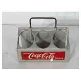 Early aluminum Advertising, coca-cola bottle