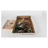 Costume jewelry,  mostly necklaces