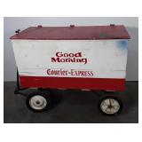Advertising, Courier Express newspaper wagon, 19"
