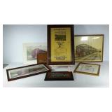 Lehigh Valley Railroad art prints, schedule and