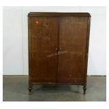 Wardrobe cabinet, 21 x 39 x 56, age wear as