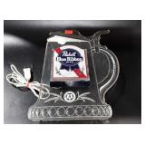 Advertising,  Pabst Blue Ribbon light sign,