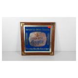 Advertising,  Molson Light Beer mirrored sign,