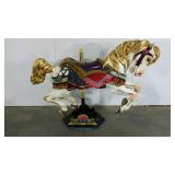 Carousel horse, full size, 60" x 48", mounted on