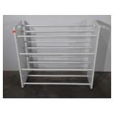 Shoe rack, 31" x 34", Seller code 36