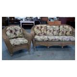 Wicker furniture, natural, North Cape