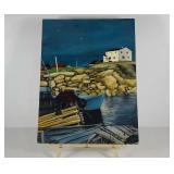 Original acrylic painting, 18 x 24, signed by