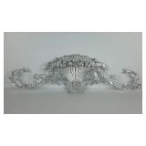 Metal wall sculpture, heavy weight, 42"