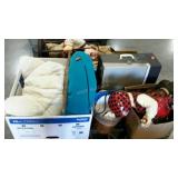 Skid lot: includes figural lamp bases, George