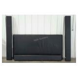 King size Restoration Hardware headboard with