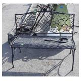 Outdoor Lawn Furniture Bench, lightweight