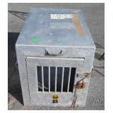 Aluminum Pet Carrier Crate, previously used when