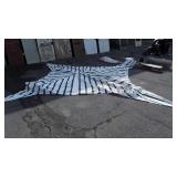 Enviroshade Canopy with Aluminum poles, mesh