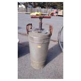 Fire extinguisher, 4 gal cavalier Corp tester