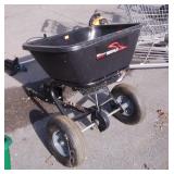 Brinly pull behind spreader