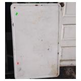 Enamel table top 40x25in