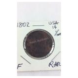 1802 large cent