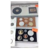 Coins, buffalo nickels, and partial proof sets