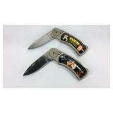 Two Elvis Presley pocket knives