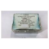 Large gemstone nuggets